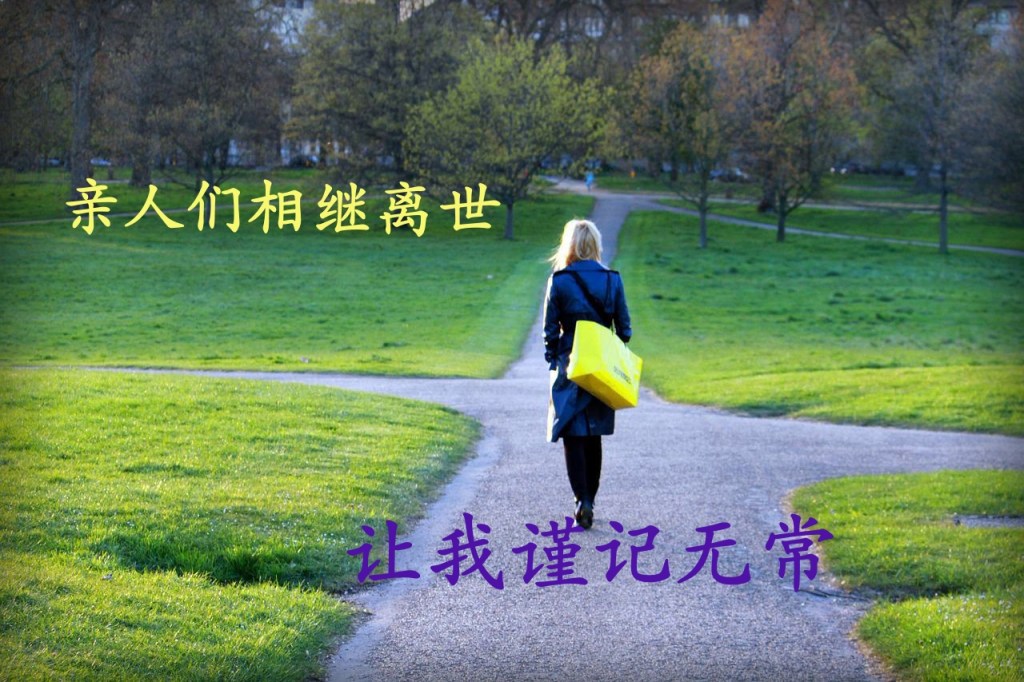 亲人们相继离世，让我谨记无常