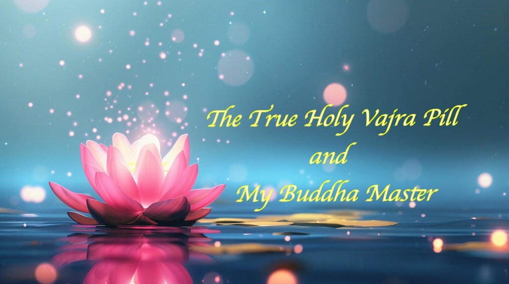 The True Holy Vajra Pill and My Buddha Master