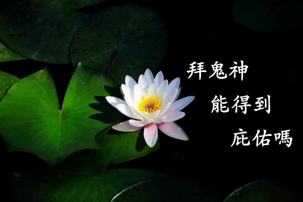 拜鬼神能得到庇佑嗎