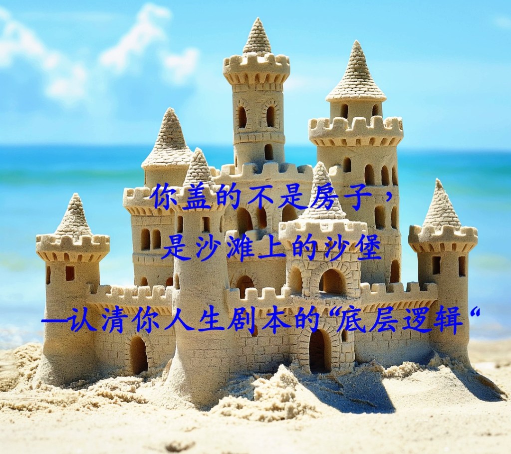 你盖的不是房子，是沙滩上的沙堡 ——认清你人生剧本的"底层逻辑"